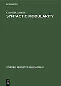 E-Book (pdf) Syntactic Modularity von Gabriella Hermon
