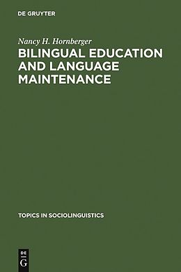 eBook (pdf) Bilingual Education and Language Maintenance de Nancy H. Hornberger