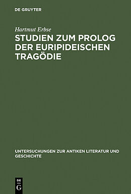 E-Book (pdf) Studien zum Prolog der euripideischen Tragödie von Hartmut Erbse