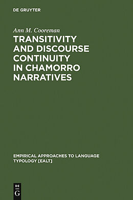 eBook (pdf) Transitivity and Discourse Continuity in Chamorro Narratives de Ann M. Cooreman