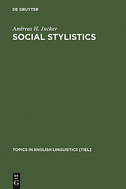 eBook (pdf) Social Stylistics de Andreas H. Jucker