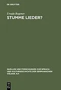 E-Book (pdf) Stumme Lieder? von Ursula Regener
