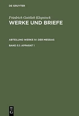 PDF Apparat 1 von Friedrich Gottlieb Klopstock
