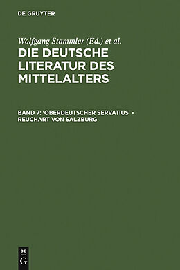 E-Book (pdf) Die deutsche Literatur des Mittelalters / 'Oberdeutscher Servatius' - Reuchart von Salzburg von 