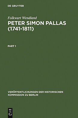 E-Book (pdf) Peter Simon Pallas (1741-1811) von Folkwart Wendland