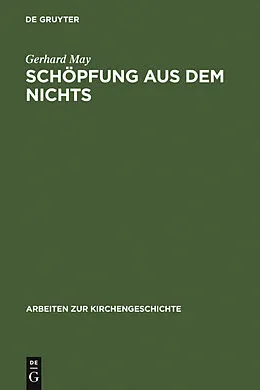 E-Book (pdf) Schöpfung aus dem Nichts von Gerhard May