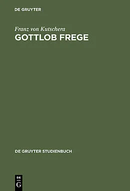 E-Book (pdf) Gottlob Frege von Franz von Kutschera