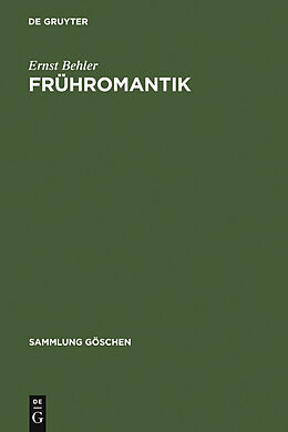 E-Book (pdf) Frühromantik von Ernst Behler