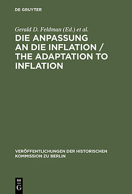 E-Book (pdf) Die Anpassung an die Inflation / The Adaptation to Inflation von 