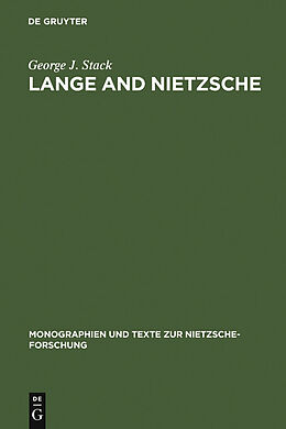 E-Book (pdf) Lange and Nietzsche von George J. Stack