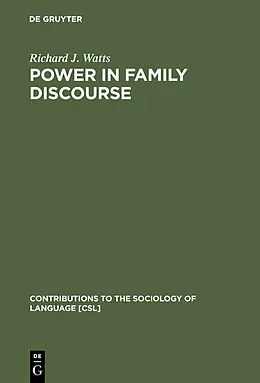 E-Book (pdf) Power in Family Discourse von Richard J. Watts
