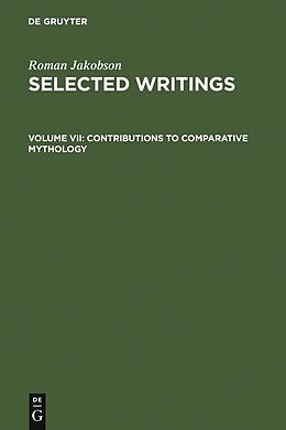 eBook (pdf) Selected Writings 8. Contributions to Comparative Mythology de 