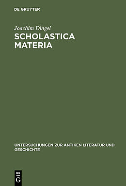 E-Book (pdf) Scholastica materia von Joachim Dingel