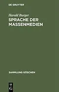 E-Book (pdf) Sprache der Massenmedien von Harald Burger
