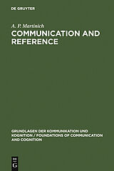 eBook (pdf) Communication and Reference de A. P. Martinich