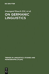 eBook (pdf) On Germanic Linguistics de 
