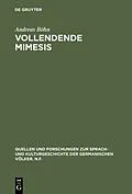 E-Book (pdf) Vollendende Mimesis von Andreas Böhn