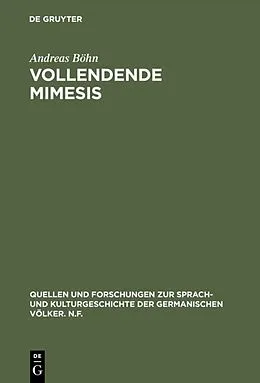 E-Book (pdf) Vollendende Mimesis von Andreas Böhn