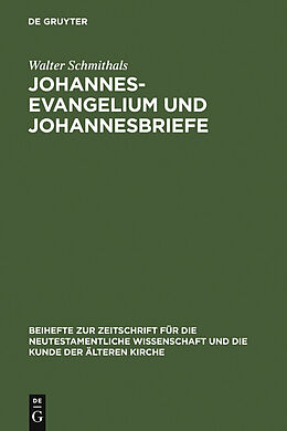 E-Book (pdf) Johannesevangelium und Johannesbriefe von Walter Schmithals