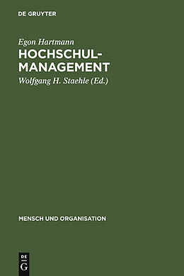 E-Book (pdf) Hochschulmanagement von Egon Hartmann