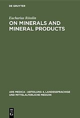 eBook (pdf) On Minerals and Mineral Products de Eucharius Rösslin