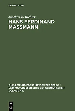 E-Book (pdf) Hans Ferdinand Maßmann von Joachim B. Richter