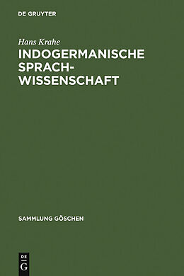 E-Book (pdf) Indogermanische Sprachwissenschaft von Hans Krahe