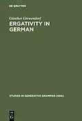E-Book (pdf) Ergativity in German von Günther Grewendorf