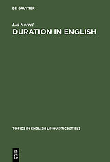 eBook (pdf) Duration in English de Lia Korrel