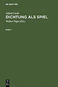 E-Book (pdf) Dichtung als Spiel von Alfred Liede