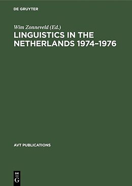 E-Book (pdf) Linguistics in the Netherlands 1974-1976 von 