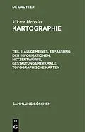 E-Book (pdf) Allgemeines, Erfassung der Informationen, Netzentwürfe, Gestaltungsmerkmale, topographische Karten von Günter Hake