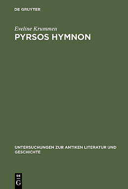 E-Book (pdf) Pyrsos Hymnon von Eveline Krummen