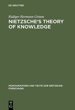 eBook (pdf) Nietzsche's Theory of Knowledge de Rüdiger Hermann Grimm