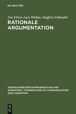 E-Book (pdf) Rationale Argumentation von Jon Elster, Lars Walløe, Dagfinn Føllesdal