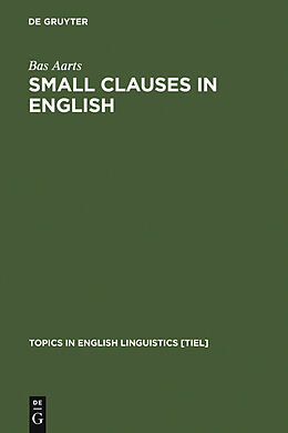 eBook (pdf) Small Clauses in English de Bas Aarts