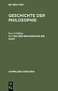E-Book (pdf) Von der Renaissance bis Kant von Kurt Schilling