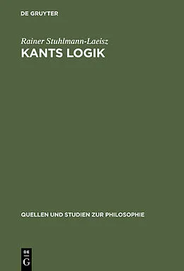 E-Book (pdf) Kants Logik von Rainer Stuhlmann-Laeisz