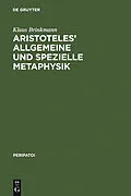 PDF Aristoteles' allgemeine und spezielle Metaphysik von Klaus Brinkmann