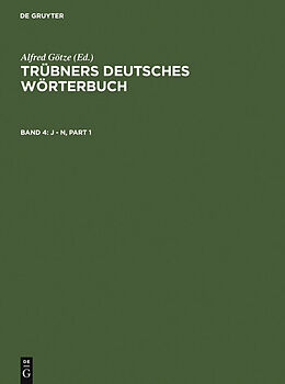 E-Book (pdf) Trübners Deutsches Wörterbuch / J  N von 