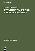 PDF Structuralism and the Biblical Text von David C. Greenwood