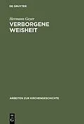 E-Book (pdf) Verborgene Weisheit von Hermann Geyer