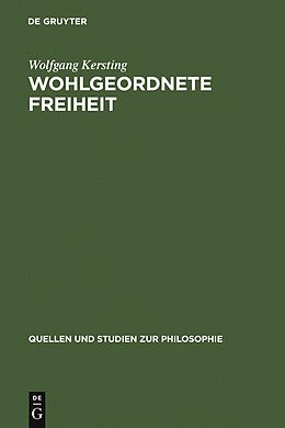 E-Book (pdf) Wohlgeordnete Freiheit von Wolfgang Kersting