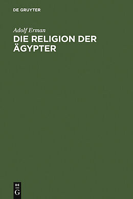 E-Book (pdf) Die Religion der Ägypter von Adolf Erman