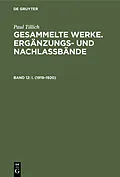 E-Book (pdf) I. (19191920) von Erdmann Sturm