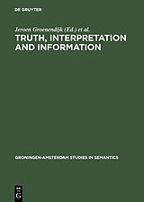 eBook (pdf) Truth, Interpretation and Information de 