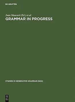 PDF Grammar in Progress von 