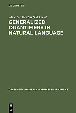 E-Book (pdf) Generalized Quantifiers in Natural Language von 