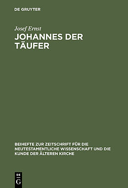 E-Book (pdf) Johannes der Täufer von Josef Ernst