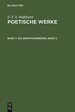 PDF Die Serapionsbrüder, Band 3 von E. T. A. Hoffmann